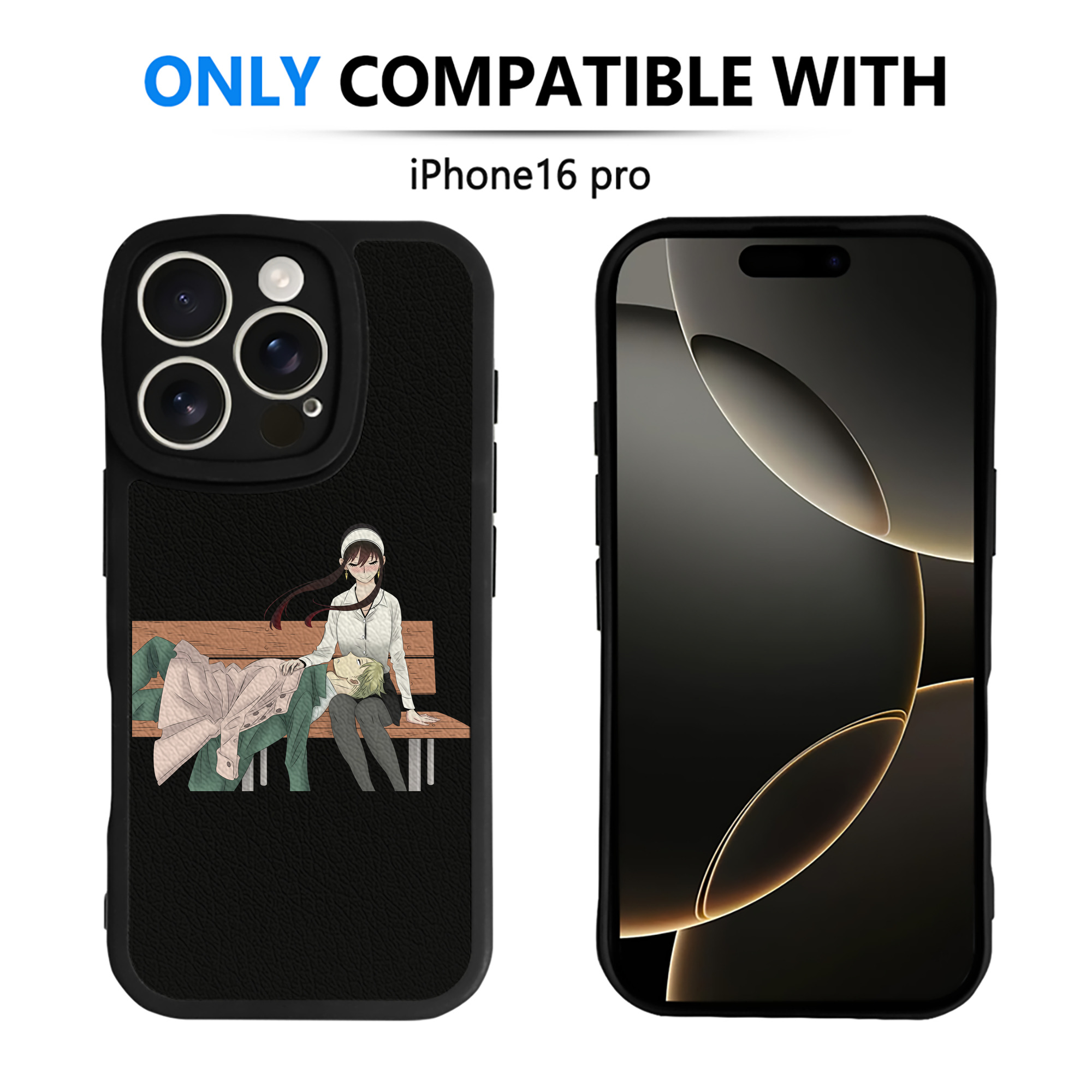 （画像用） SPY×FAMILY间谍家家酒 【iPhone 16シリーズ対応】シリコンスマホケース（レザー調） 材質：シリコン